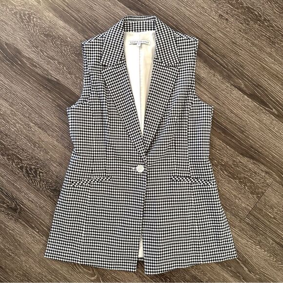 Donna Degnan gingham vest - Picture 1 of 6
